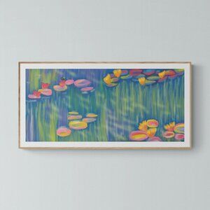 Glittering Koi Fish | Nature | Modern Wall Art Decor | Minimalist Digital Prints